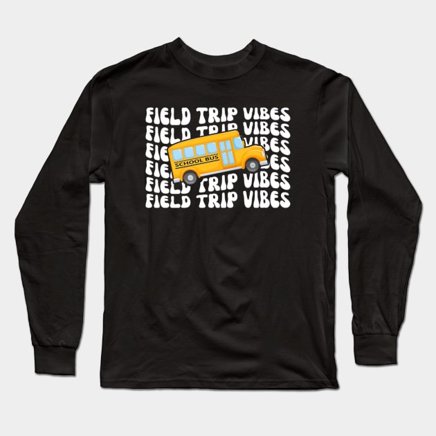 I'm Just Here For The Field Trip 2023 Long Sleeve T-Shirt by lunacreat